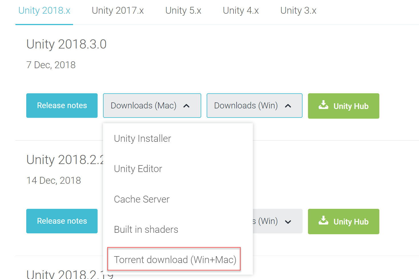 Downloading Unity using a Torrent