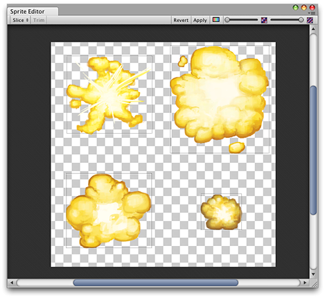 图 3：Sprite Editor