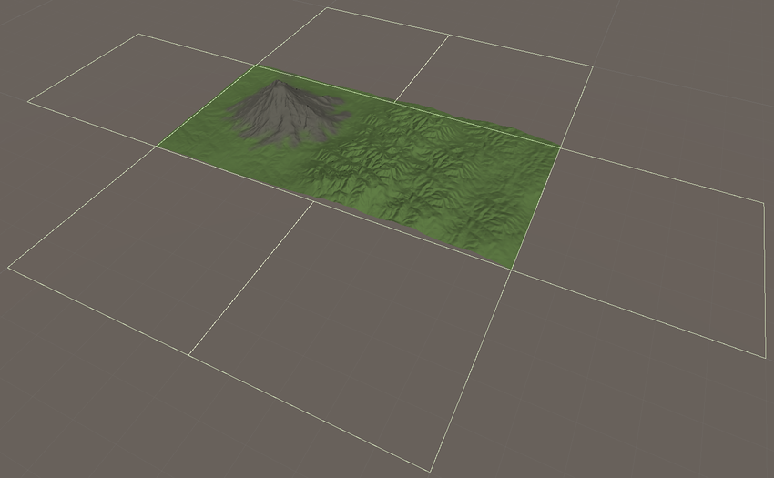 Spaces where you can create new Terrain tiles