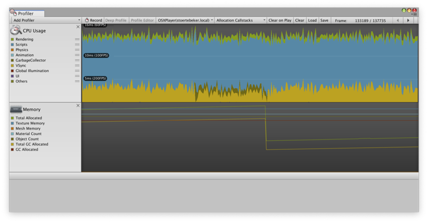 Incremental garbage collection using left over time in frame