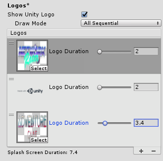 図 C: Logos - Logos リストと Logo Duration