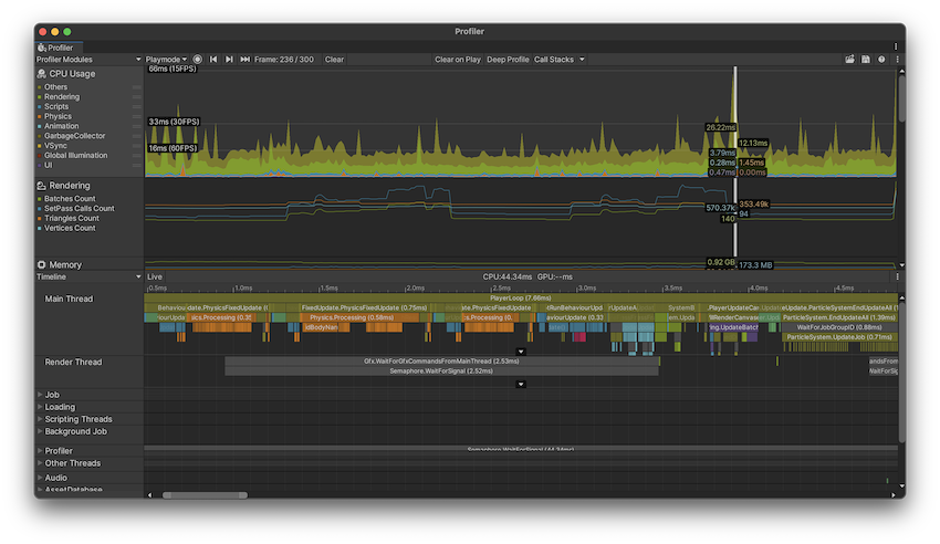 CPU Usage Profiler モジュール