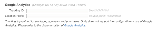 Google Analytics 섹션에서는 이 계정을 Analytics 계정에 연결할 수 있습니다