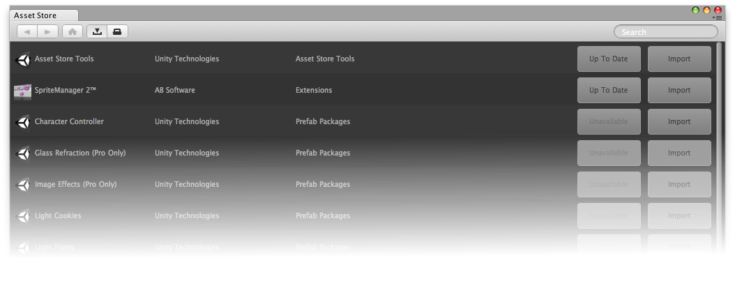 The Download Manager.