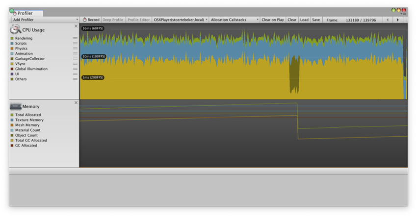 Incremental garbage collection using left over time in frame