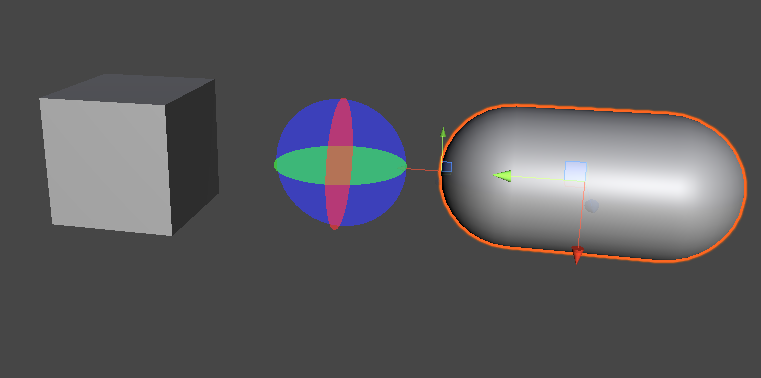 Example of a free spherical joint.