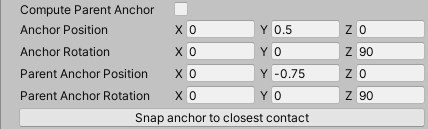 Compute Parent Anchor in the Inspector.